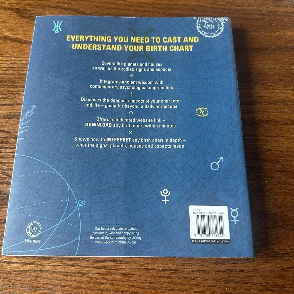 The Secret Language of Astrology by Roy Gillett Illustrated‎ Glossary Book